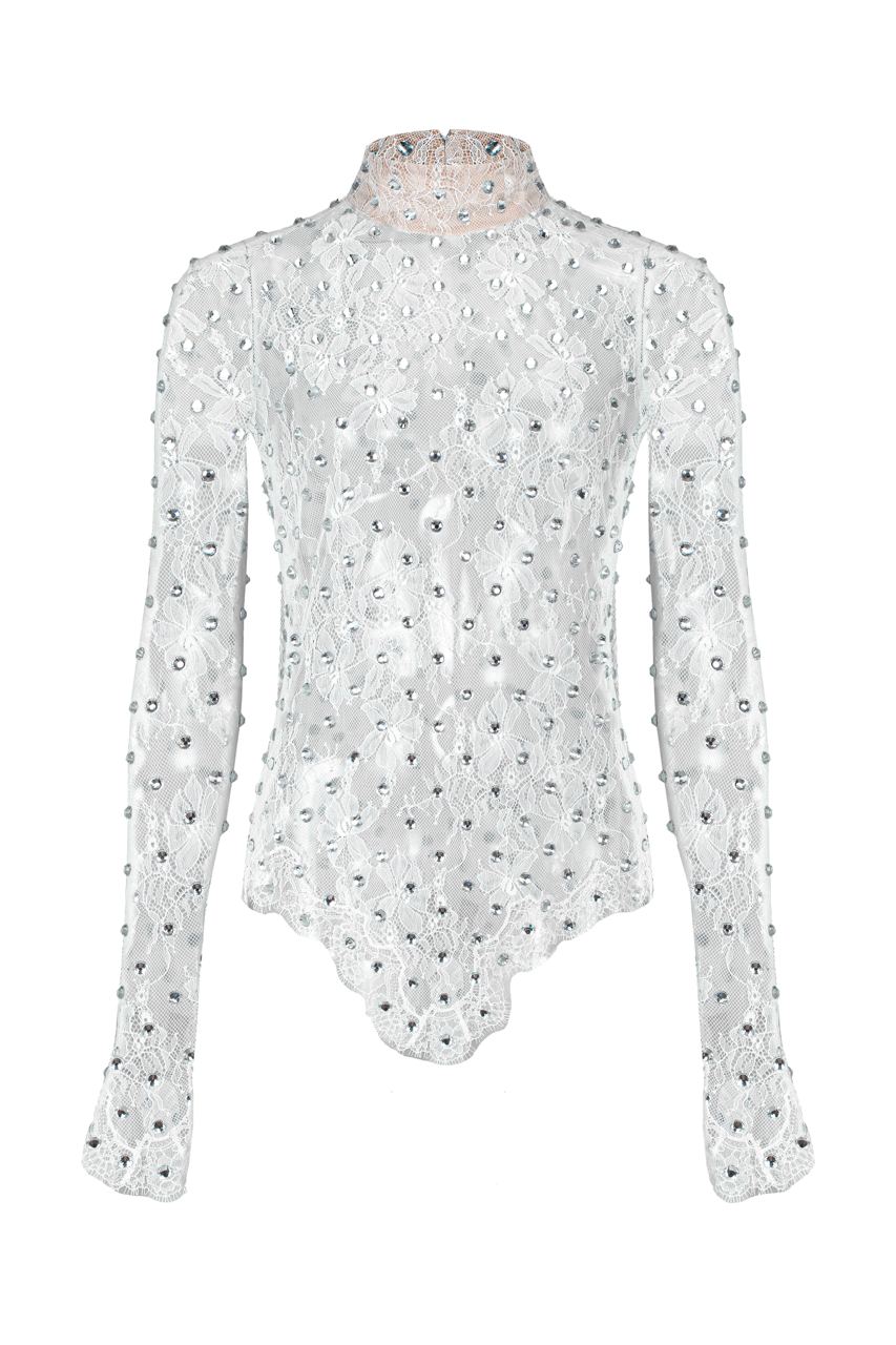 Diamante turtleneck