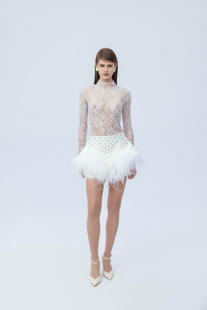 Diamante turtleneck