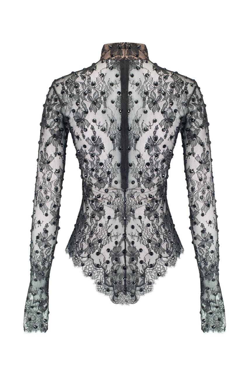 Diamante turtleneck