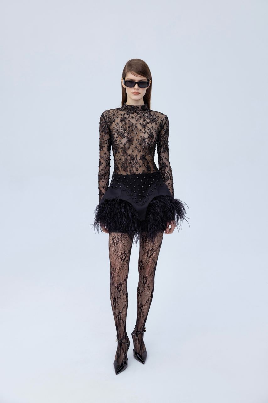 Diamante turtleneck