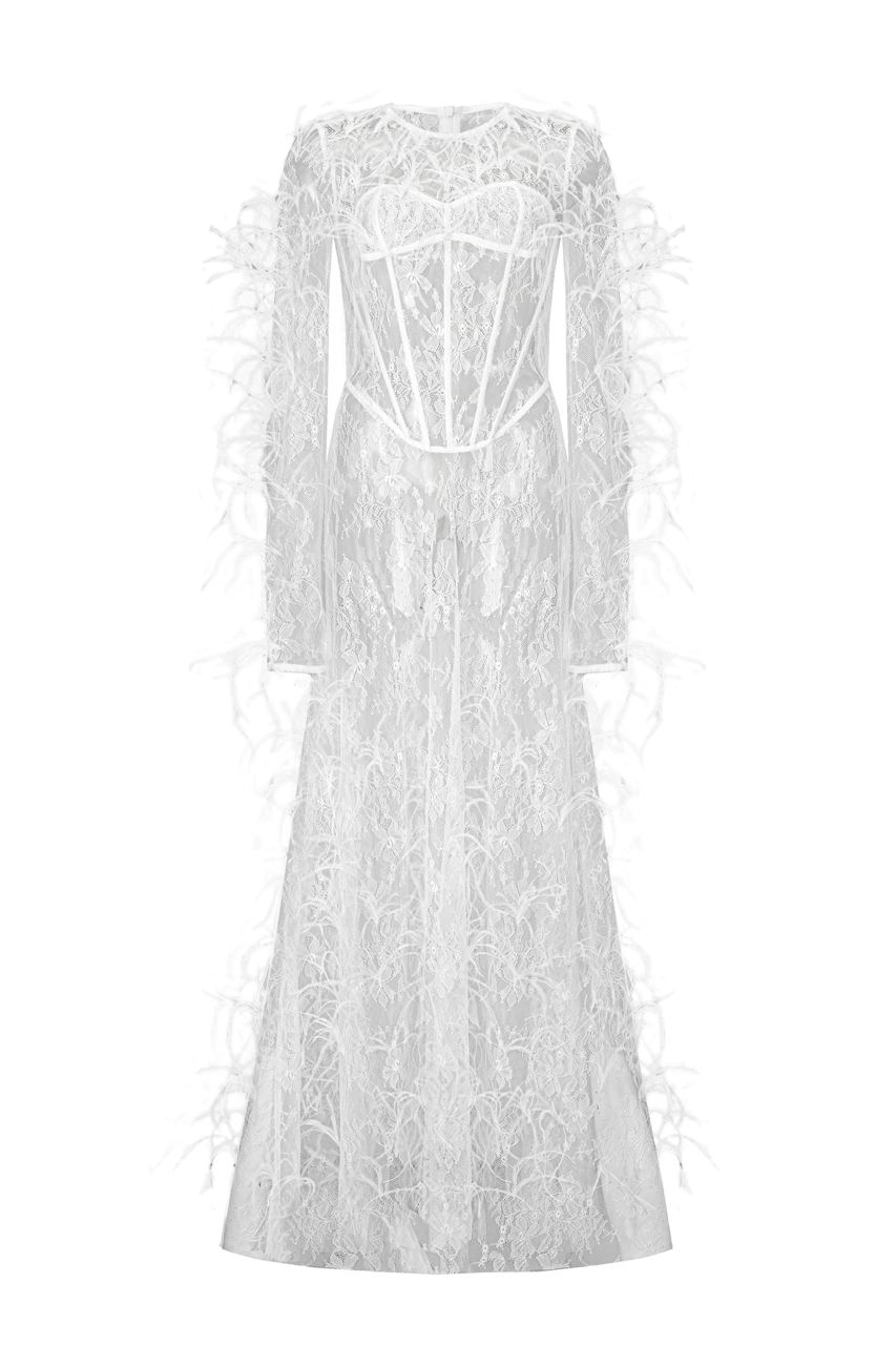 Corset maxi dress