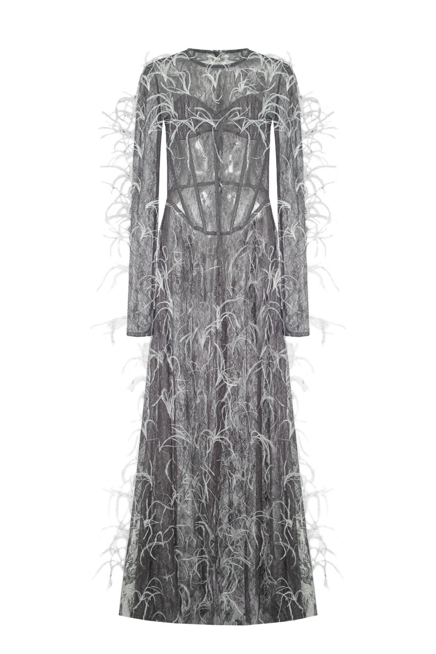 Corset maxi dress