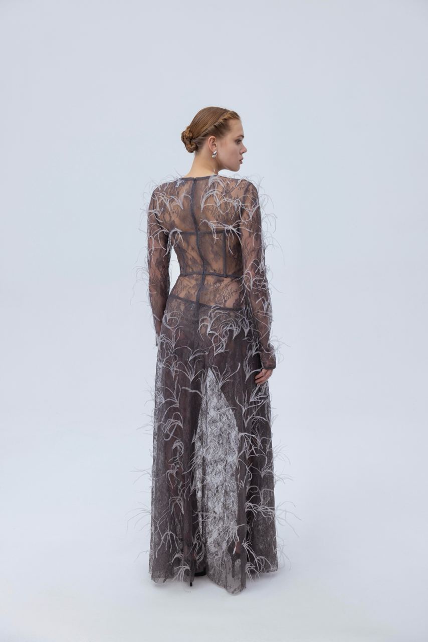 Corset maxi dress