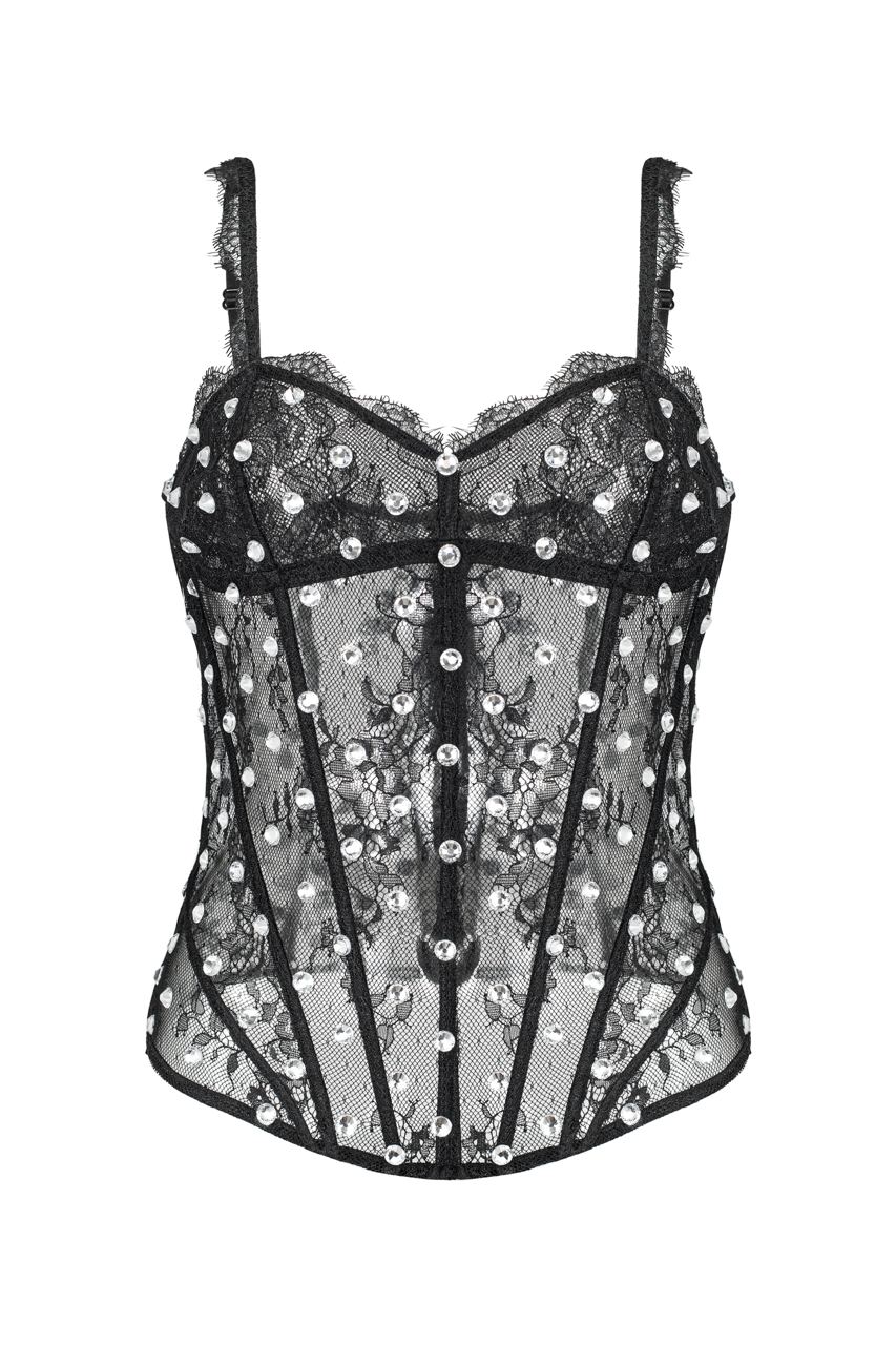 Diamante corset