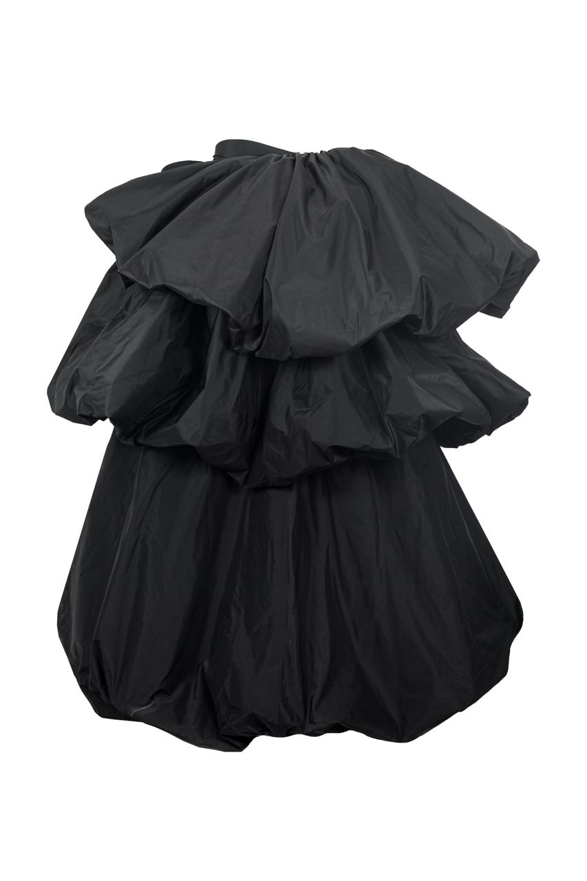 Pouffe maxi skirt