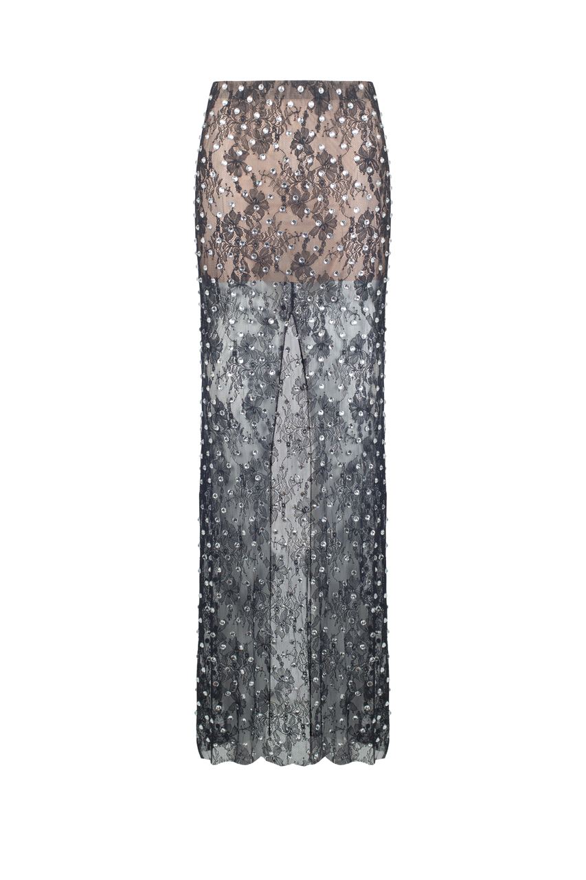 Diamante long skirt