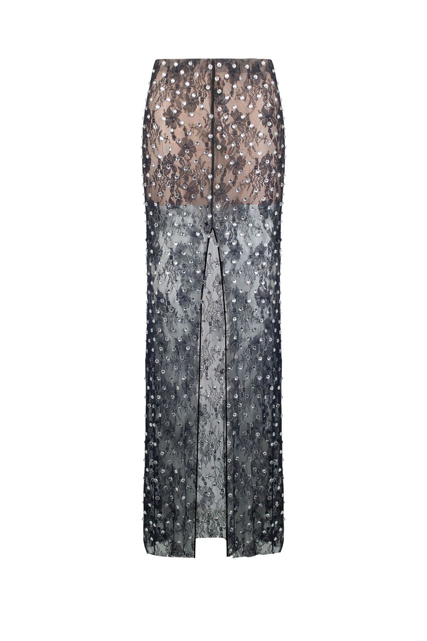 Diamante long skirt