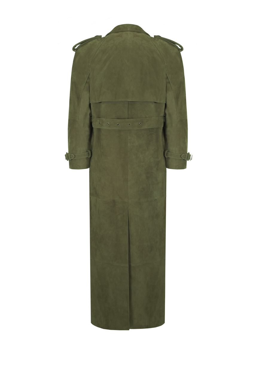 Suede coat