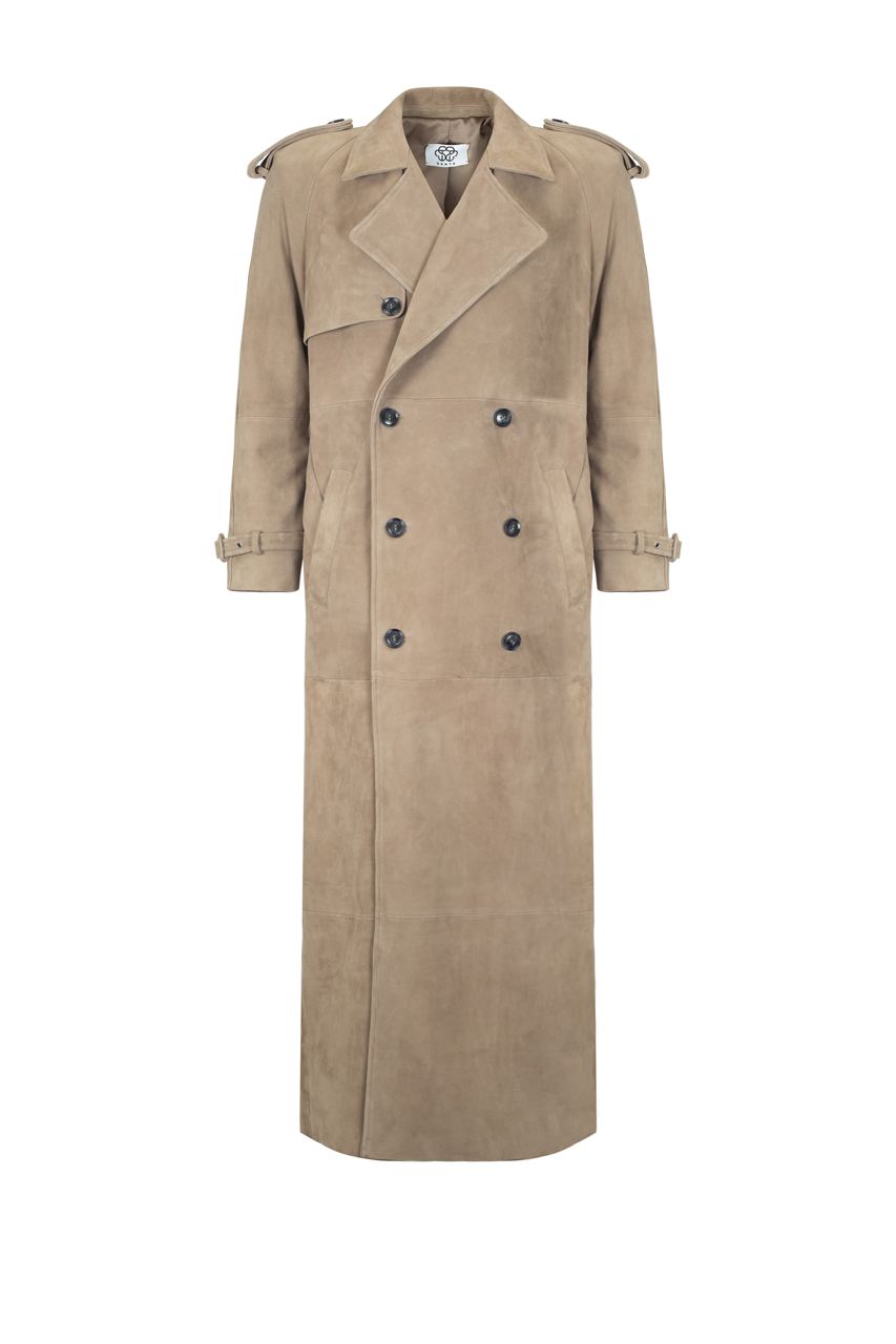 Suede coat