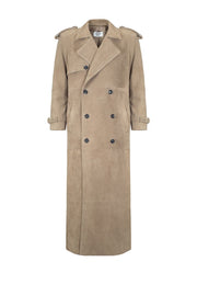 Suede coat