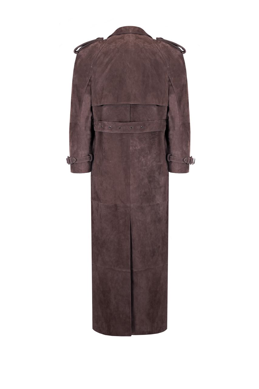 Suede coat
