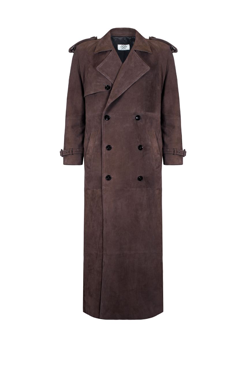 Suede coat