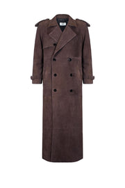 Suede coat