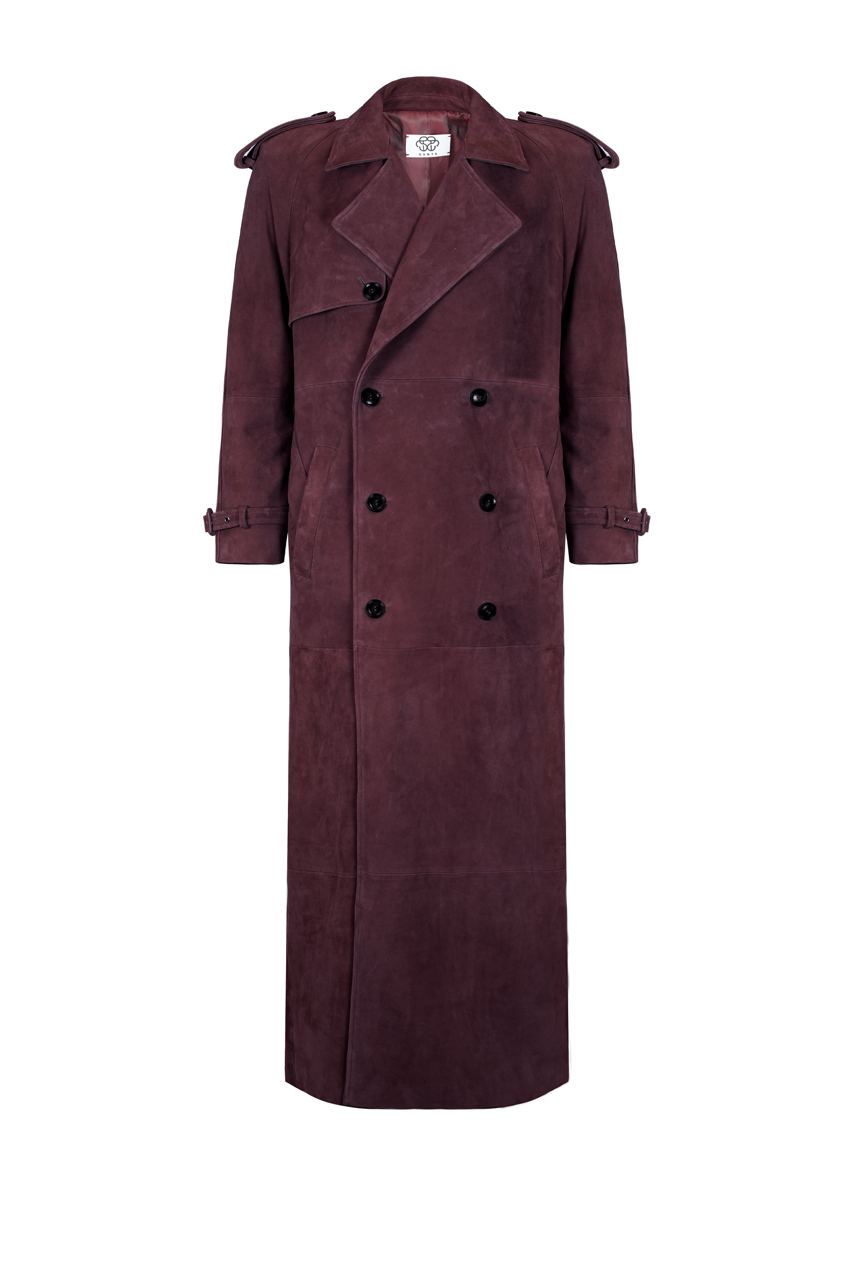 Suede coat
