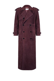 Suede coat