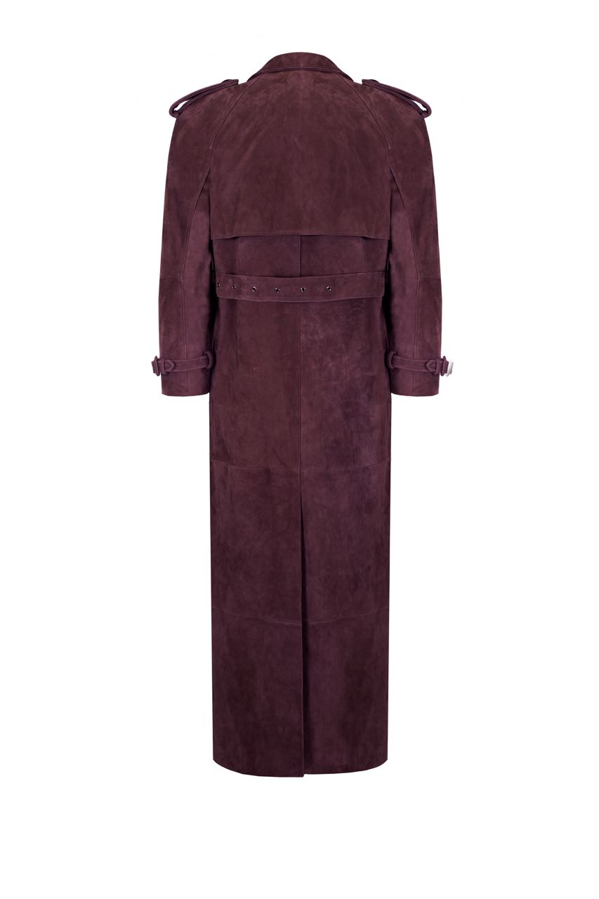 Suede coat