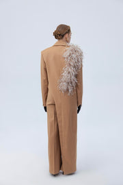 Feather jacket