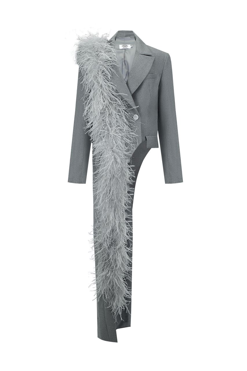 Feather jacket
