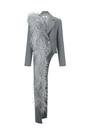 Feather jacket