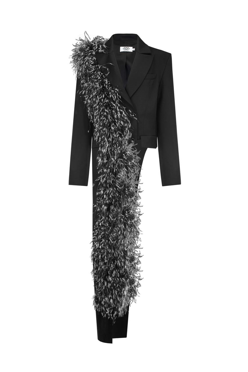 Feather jacket