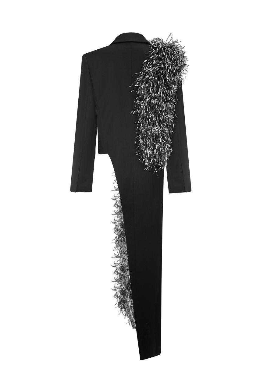 Feather jacket