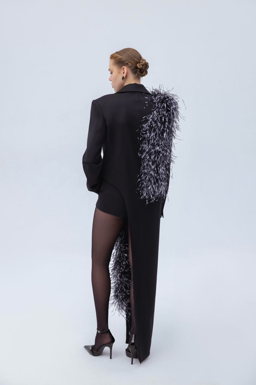 Feather jacket
