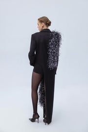 Feather jacket