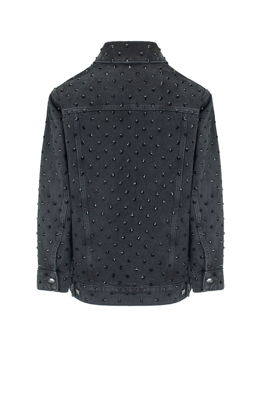 Diamante jeans jacket